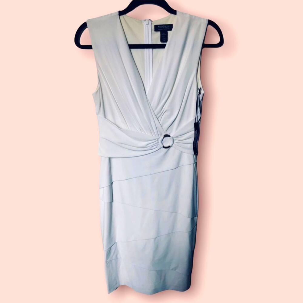 WHITE HOUSE/BLACK MARKET INSTANT SLIMMING DRESS-FITS LIKE A GLOVE-SEXY